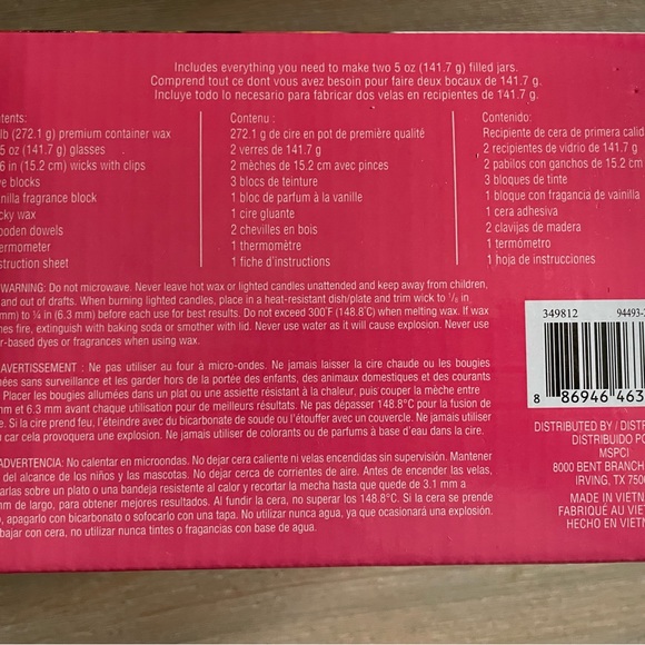 Artminds candle making kit. - Picture 2 of 2